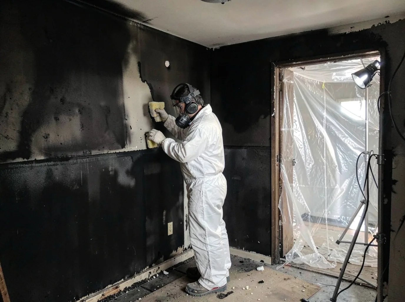 Fire Damage Restoration company in Bradford, IA